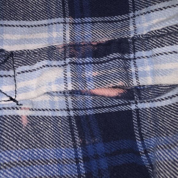 Boston Traders Flannel Shirt Jacket Shacket Mens Size XL Fleece Lined Button Up - Picture 4 of 4